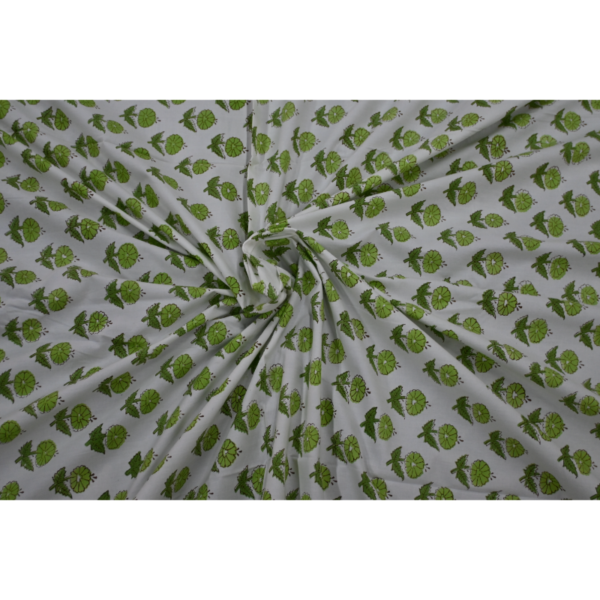 Hand Block Printed Bed Sheet and Pillowcase Set Fitted Bedsheet (queen)