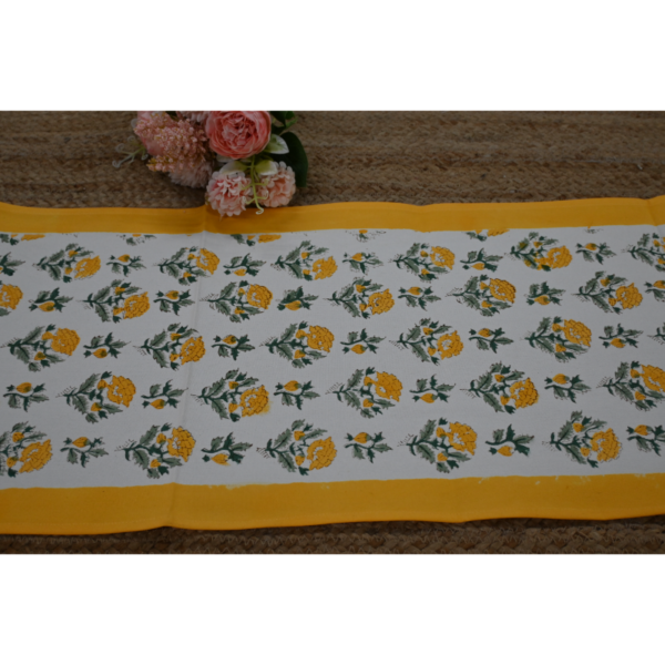 Six-Seater Handblock Printed Table Runner