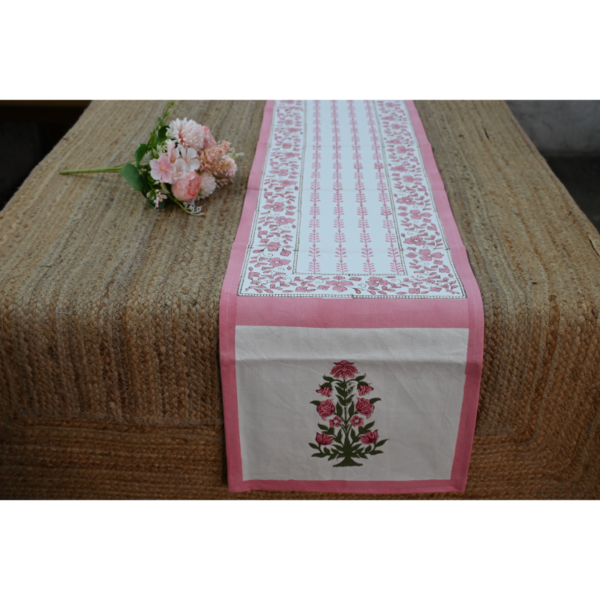 Six-Seater Handblock Printed Table Runner