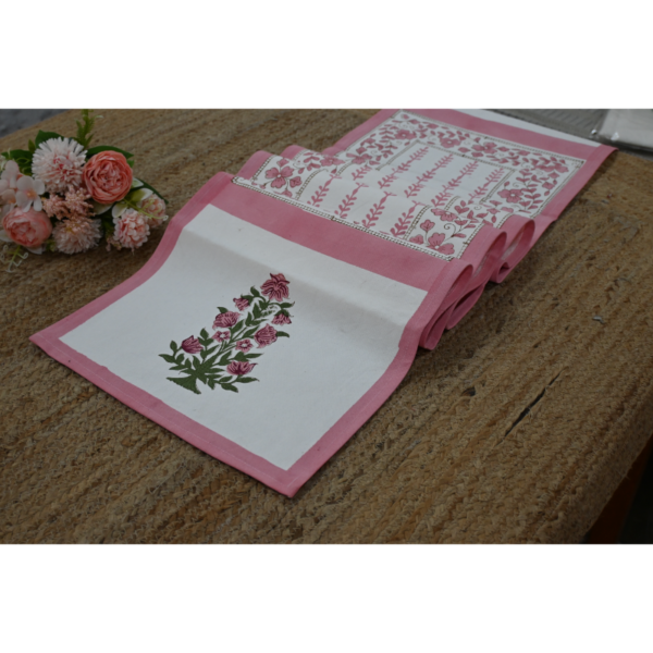 Six-Seater Handblock Printed Table Runner