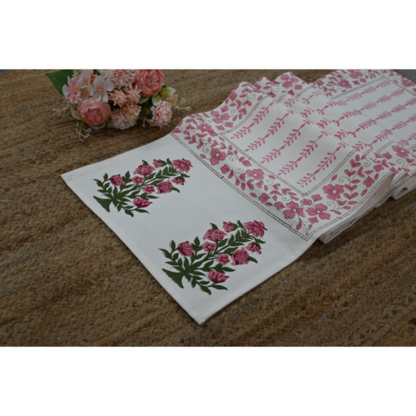 Six-Seater Handblock Printed Table Runner