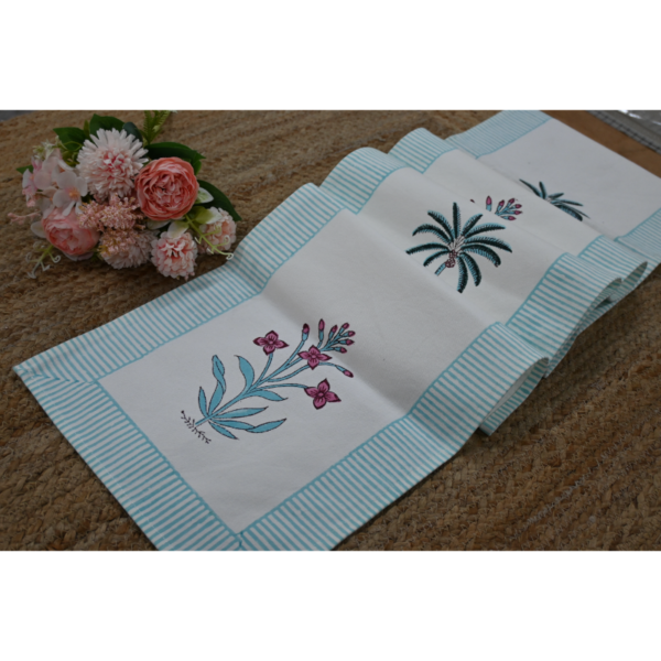 Six-Seater Handblock Printed Table Runner