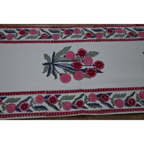Six-Seater Handblock Printed Table Runner
