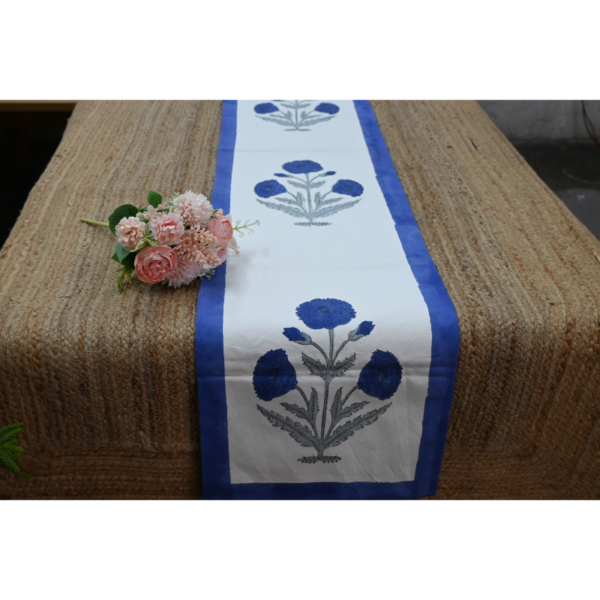 Six-Seater Handblock Printed Table Runner