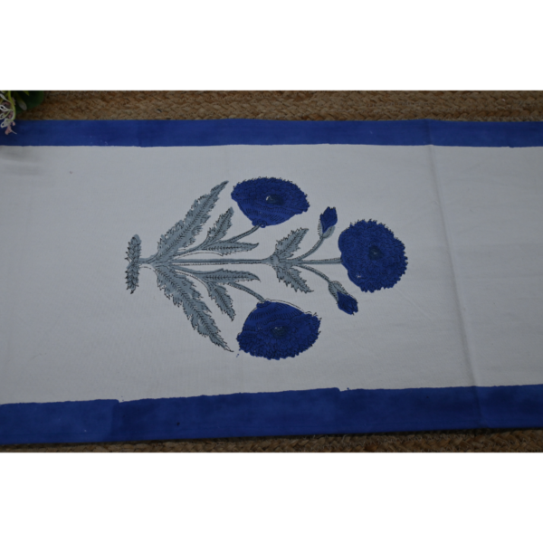 Six-Seater Handblock Printed Table Runner
