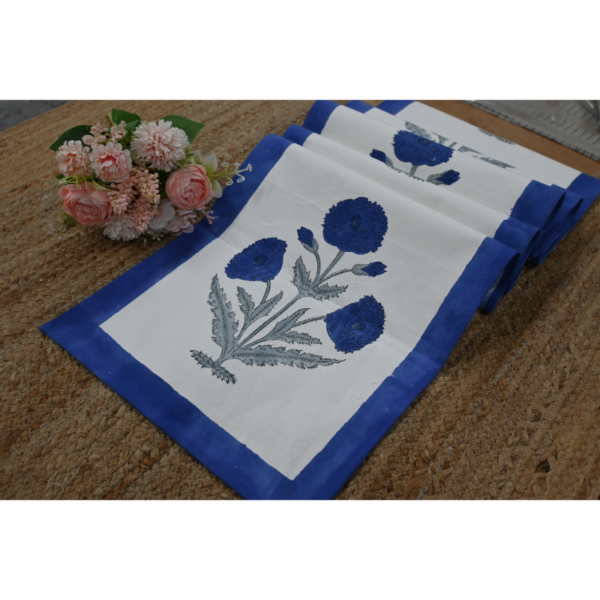 Six-Seater Handblock Printed Table Runner