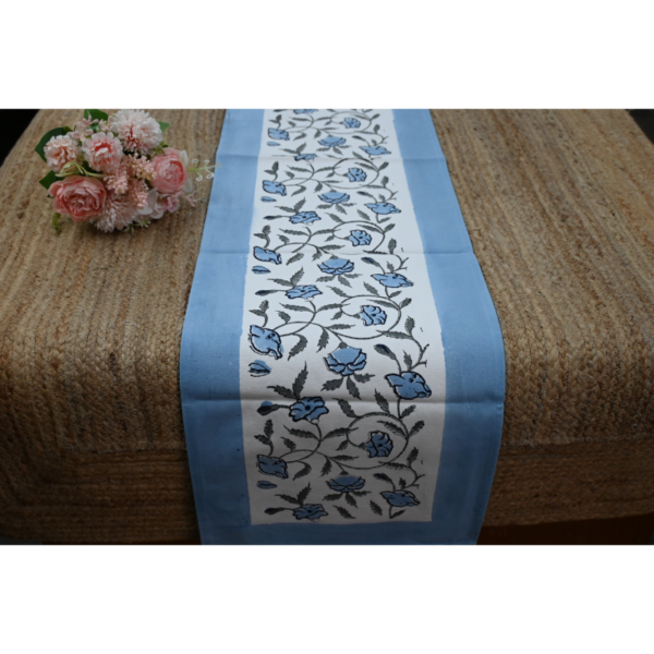 Six-Seater Handblock Printed Table Runner